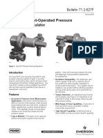 Type 627F Pilot-Operated Pressure Reducing Regulator