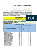 Ficha para docentes Aprendo en Casa