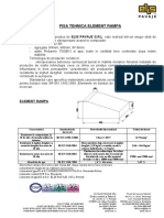 Fisa - Tehnica - Element - Rampa Cf. SREN 1340-2004 PDF
