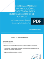 Unidades Térmicas - Primera Parte PDF