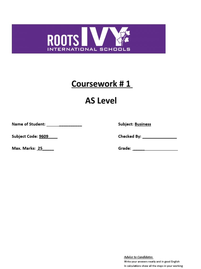 CW As 1 | PDF