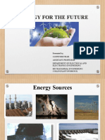 Energy For The Future
