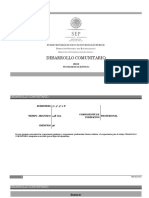 Desarrollo Comunitario