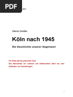 Schäfke - Koln Nach 1945 - Geschichte Unserer Gegenwart PDF