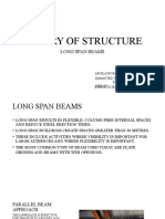 Long Span Structural Beams