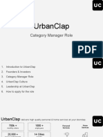 Category Manager Role at UrbanClap