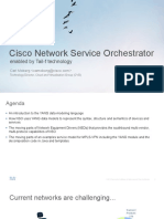 Cisco Network Service Orchestrator: Enabled by Tail-F Technology