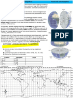 Ficha de Actividades - Coordenadas Geografícas