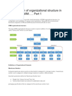 Configuration of Organizational Structure in S4 HANA