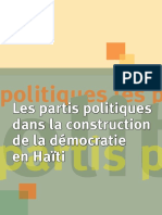 Les Partis Politiques Dans La Construction de La Démocratie en Haïti