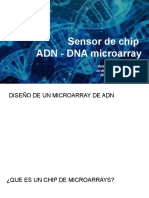 Diseño chip microarrays ADN