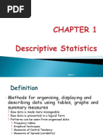 Chapter 1 Descriptive Data