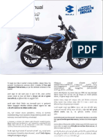 Owner's Manual PLATINA 100 110 BS VI PDF