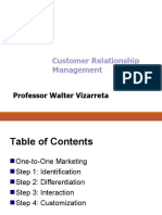 Strategic Marketing Planning: Customer Relationship Management