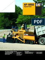 CAT Asphalt Paver - AP-1055D User Manual