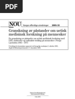 Download UETISK FORSKNING I NORGE by Anita Lyngved Jensen SN47297653 doc pdf