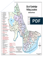 Updated Map of Polling Places in Cambridge For 2020 Primary