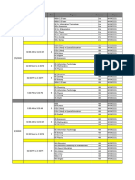 Date Time Slot Program Semester Paper