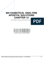 Mathematical Analysis Apostol Solutions: 1311-PDF-MAASC1 - 52 Page - File Size 2,632 KB - 18 Feb, 2002