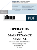 Tuttnauer 5596 SP 1 Manual