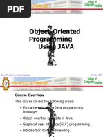 Object-Oriented Programming Using JAVA: University of The Philippines Cebu College