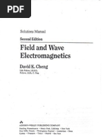 Cheng - Field and Wave Electromagnetics 2ed Solution Manual