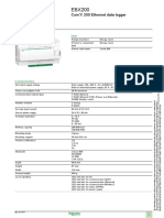 Product Data Sheet: Com'X 200 Ethernet Data Logger