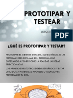 Prototipar y testear