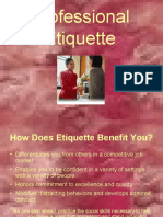 Professional Etiquette