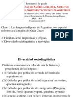 Seminario LI 2019_Clase 1_Lenguas indígenas de Argentina