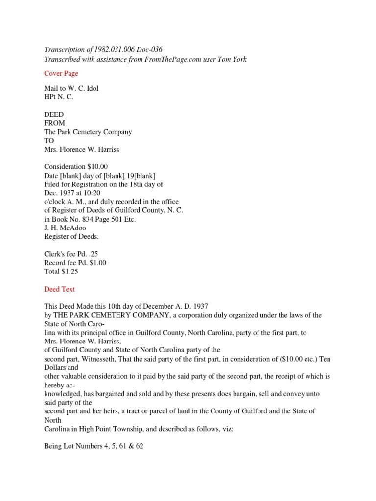 1982.031.006 Doc036 PDF Fee Simple Real Property Law