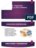 Actividad 8 - Cognición Corporizada y Vida Cotidiana, Diapositivas