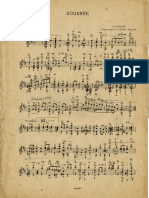 Bach-Bourrée y Double BWV 1002 (1ª versión)