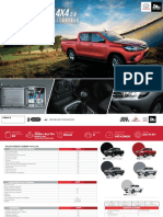 Ficha Técnica - Ficha Técnica Toyota Hilux 2.4L HU73