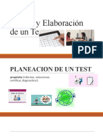 Administracion, Aplicación y Calificación de Los Test