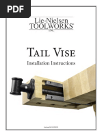 Tail Vise: Installation Instructions