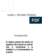 Clase 1 Estudio Tecnico