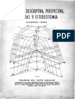 Geometría Descriptiva, Perspectiva, Sombras y Estereotomía - Tomo 2 (1967, J. Del Soto Hidalgo).pdf