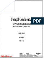 Lenovo G410 - G510 Compal LA-9642p UMA Rev1.0 Schematic