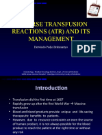 HPB Adverse Transfusion Reaction