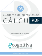03 Calculo Multiplicar Ecognitiva PDF