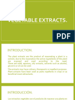 Vegetable Extracts