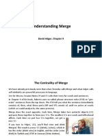 Understanding Merge: David Adger, Chapter 9