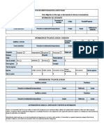 Formulario Solicitud Crédito Educativo