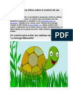 Cuento La Tortuga Manuelita