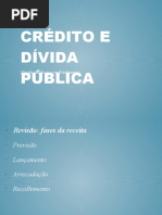 Crédito Público e Dívida Pública
