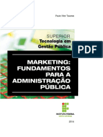 MARKETING- FUNDAMENTOS PARA A ADMINISTRAÇÃO PÚBLICA - TAVARES (2014).pdf