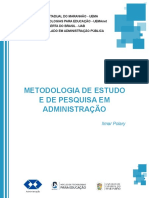 Metodologia de Estudo e de Pesquisa em Administração PDF