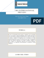 Derecho Internacional Privado