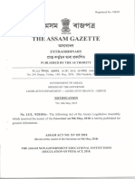 The Assam Non-Government Educational Institutions (Regulation of Fees) Act, 2018 (Act No - XV of 2018)